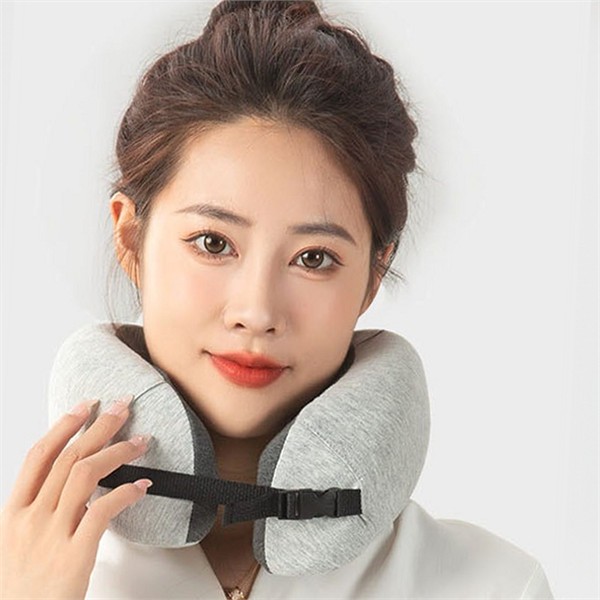 수면용 메모리 폼 목베개 기내용 여행용 목베개 사무실 장거리 - 상품 이미지