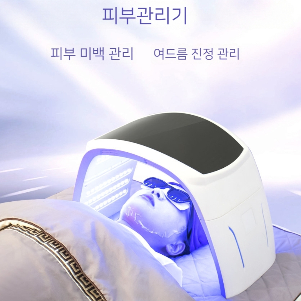 LED 마스크 피부관리 얼굴마사지기 피부관리샵 피부마사지 홈케어 - 상품 이미지