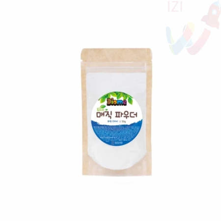 신선IZI 디오메 에코 매직 파우더 50g 치자 잘지워지는물감 가루물감
