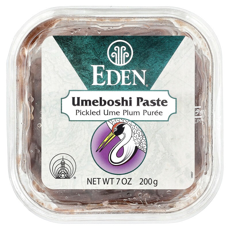 Eden Foods 우메보시 페이스트 염장 매실 퓌레 200g, 1개 - 상품 이미지