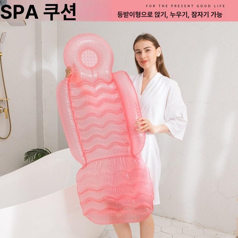 기능성 방석 시트 도넛방석 꼬리뼈 스파 쿠션 목욕 시트 패드 풍선물 공기 이중 - 상세 이미지 4