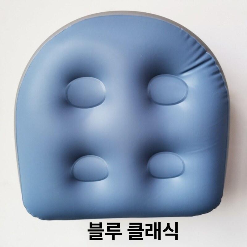 기능성 방석 시트 도넛방석 꼬리뼈 스파 쿠션 목욕 시트 패드 풍선물 공기 이중 - 상세 이미지 3