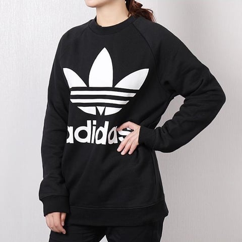 아디다스 OVERSIZED SWEAT 여성 맨투맨
