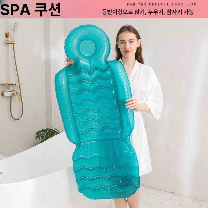 기능성 방석 시트 도넛방석 꼬리뼈 스파 쿠션 목욕 시트 패드 풍선물 공기 이중 - 상세 이미지 2