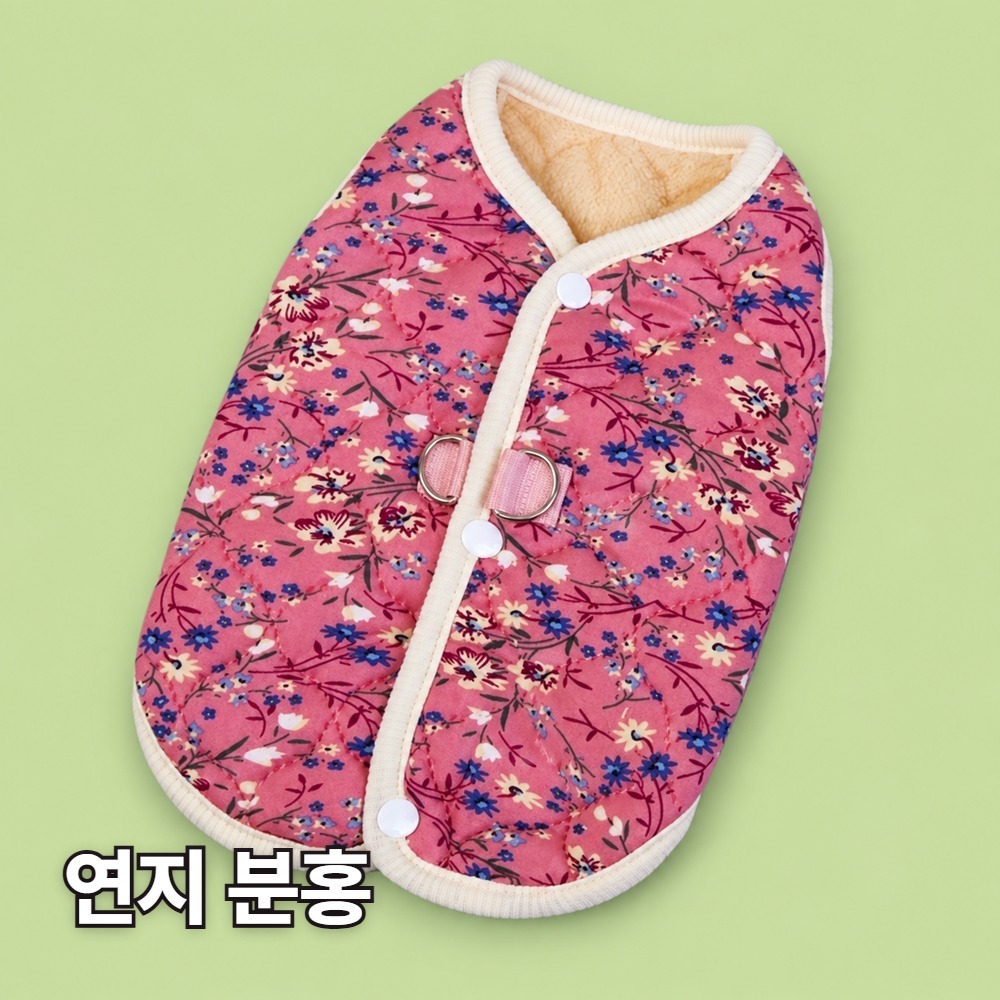 강아지김장조끼 강아지할머니조끼 할매 촌캉스 - 상세 이미지 5