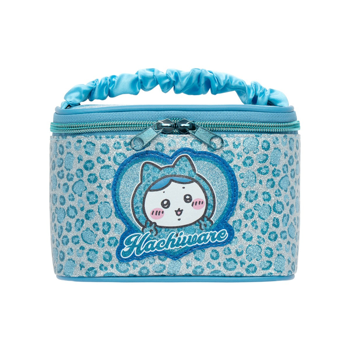 치이카와 먼작귀 하치와레 레오파드 바니티 파우치 화장품 손잡이 PVC 17cm