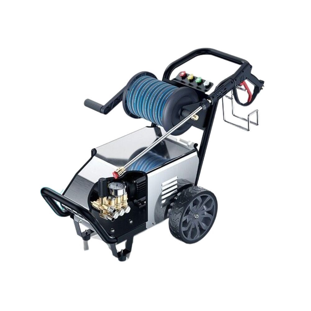 고압세척기 220V 업소용 세차기 바닥 청소 2.2kW 230압력 10m - 상품 이미지