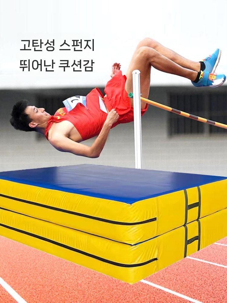접이식 체조매트 운동패드 구르기 덤블링 1.6m x 0.8m 두께 10cm - 상세 이미지 4
