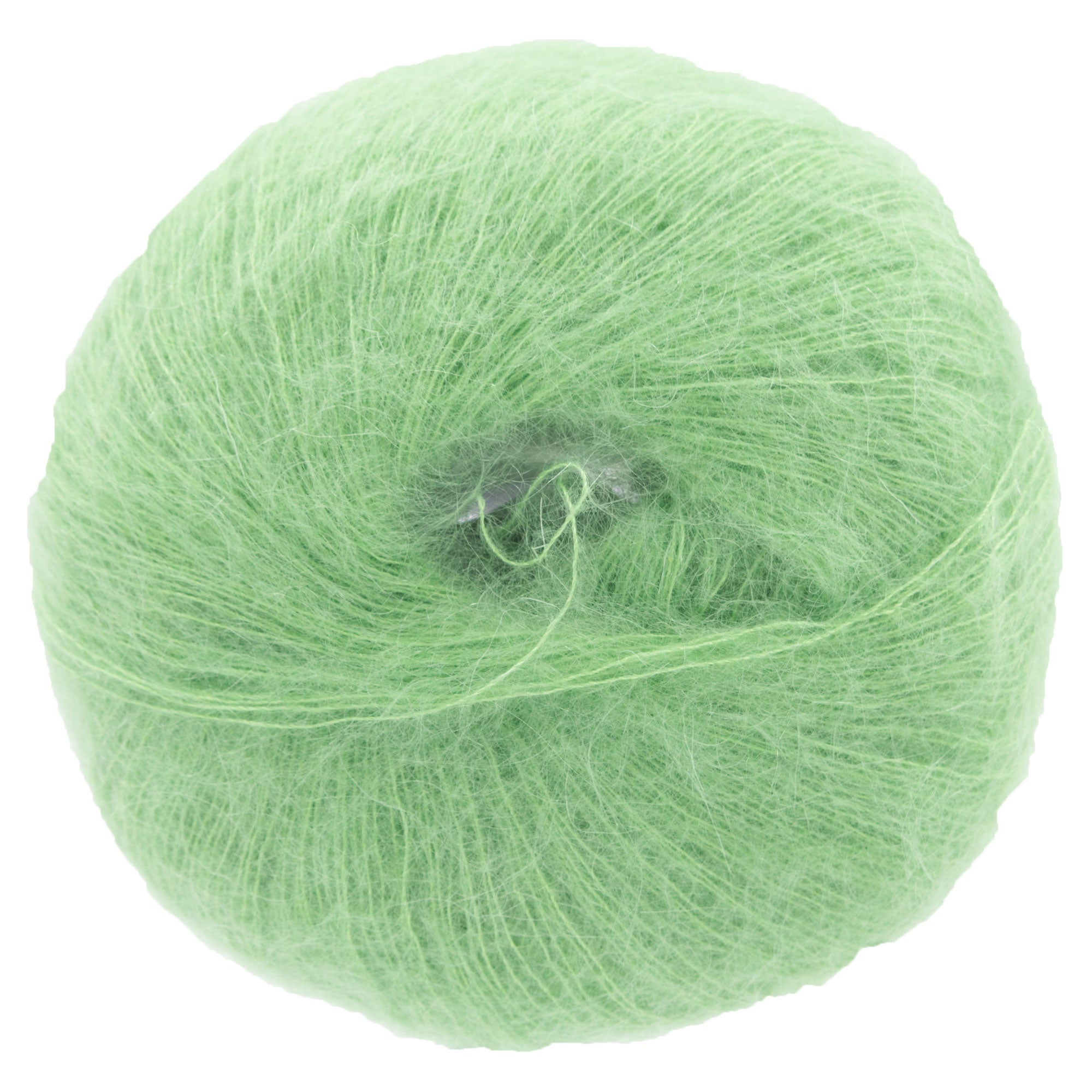 산네스간 틴실크모헤어 뜨개실 털실 목도리 모자 울 8733 스프링그린 8521DustyLightGreen