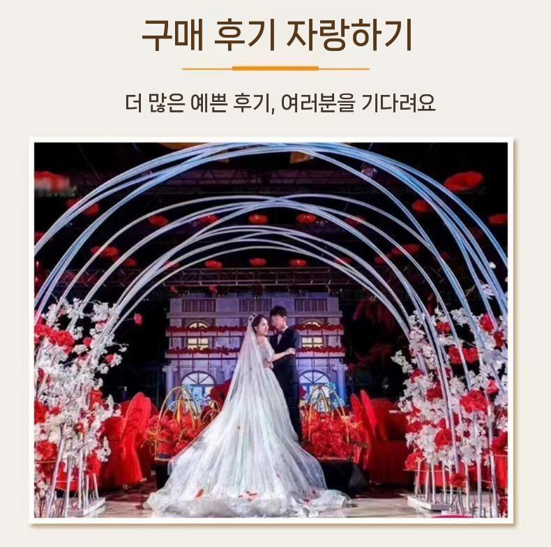 인조꽃 줄기 파이프 조화 장식 제작 PVC 16mmx20m 화이트 이미지 6