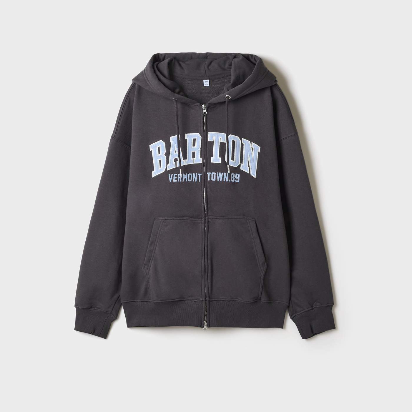 [스파오]BARTON 아플리케 후드집업 SPMZG49C50 이미지 6