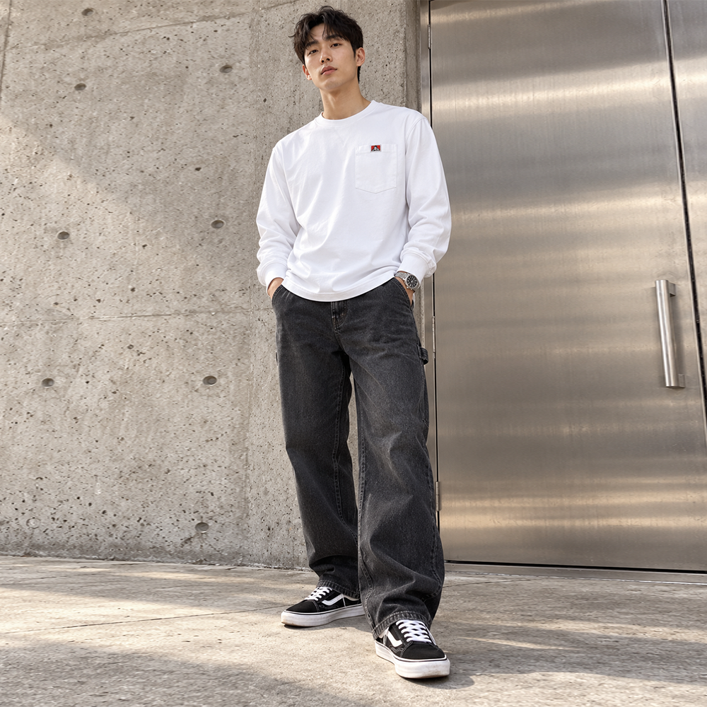 벤데이비스 헤비 듀티 포켓 긴팔티 930 이미지 7
