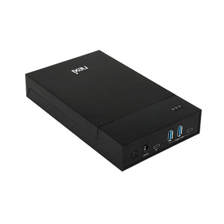 NX1708 USB3.0 3.5인치 외장하드케이스+3포트 USB허브(NX-U3035HC-HUB)