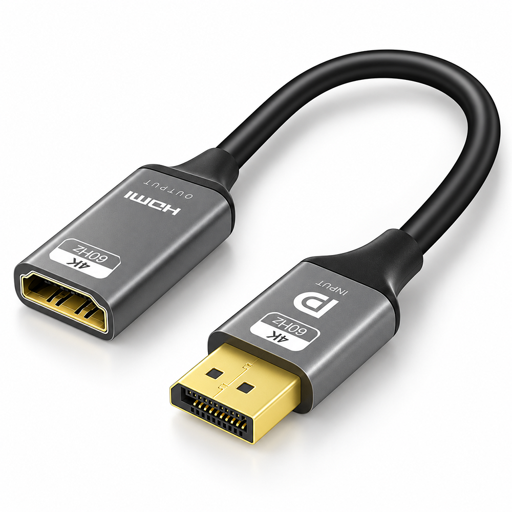 다크베이 DP to HDMI 컨버터 변환 젠더 - 상품 이미지