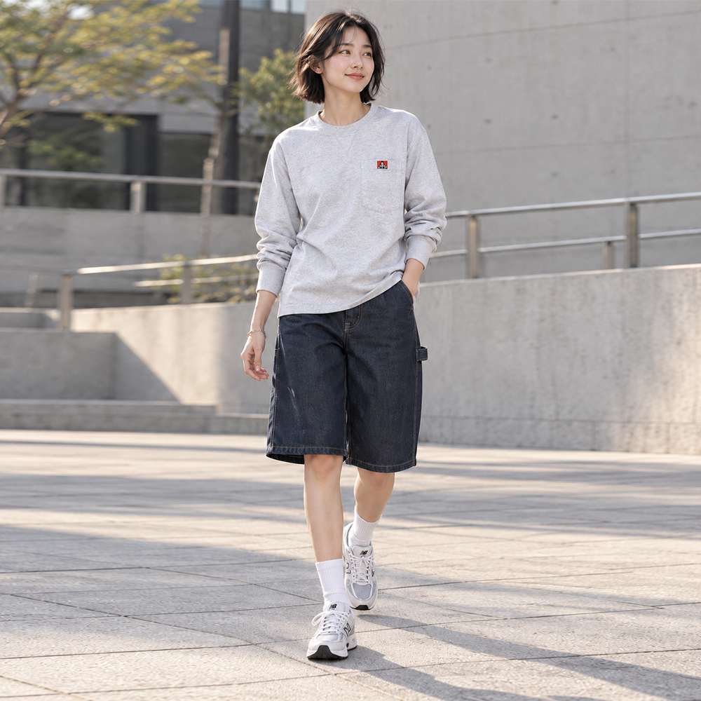 벤데이비스 헤비 듀티 포켓 긴팔티 933 이미지 6