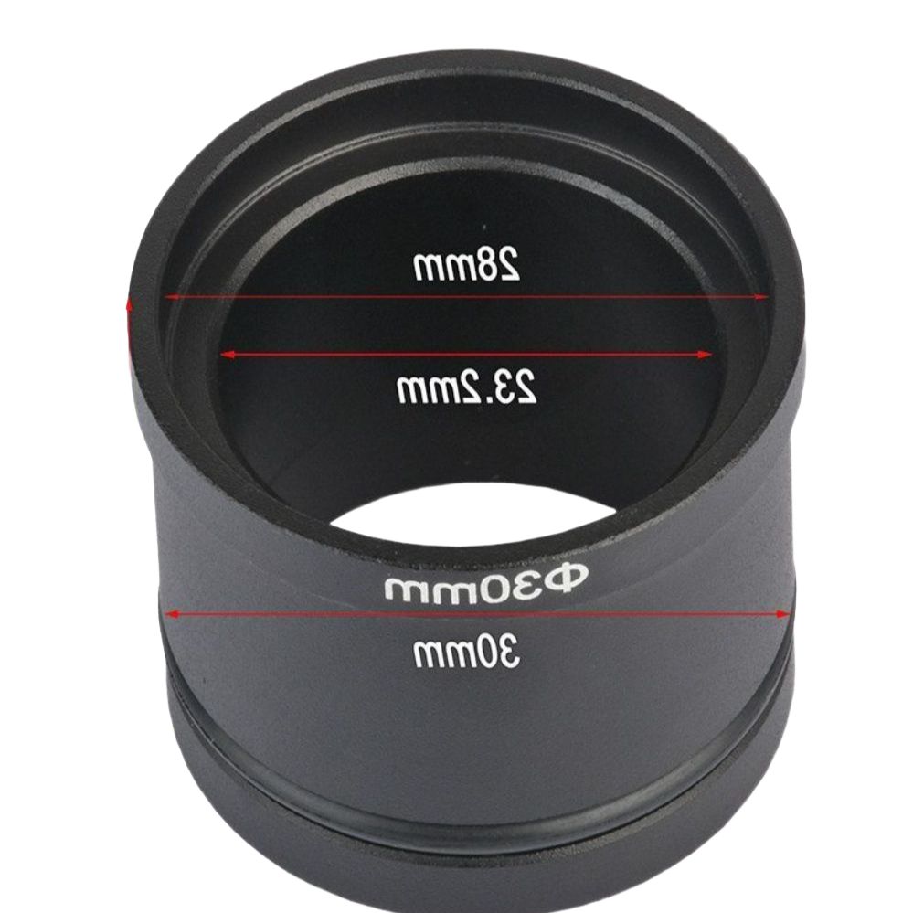 현미경어댑터 접안렌즈 0.5배율 23.2mm 30mm 30.5mm 변환링 - 상품 이미지
