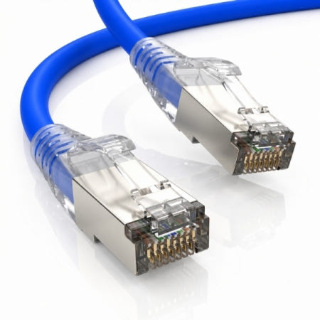 팬듀이트 PANDUIT 팬듀이트 CAT.6A SFTP 쉴드 기가 랜 케이블 순동 인터넷 연결 선 26AWG 블루 5M [S6XPC5MBU]