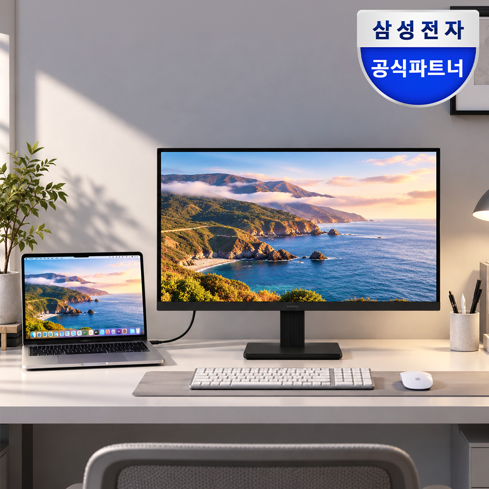 삼성 뷰피니티 S7 S70H 4K 68~69cm(27인치) 맥미니 맥북 모니터