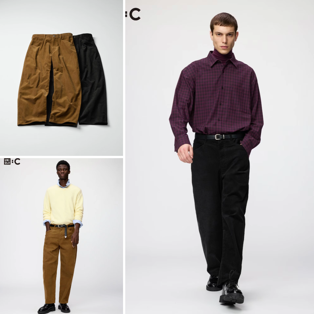 유니클로 배럴 진 코듀로이 팬츠 26FW - 메인 이미지