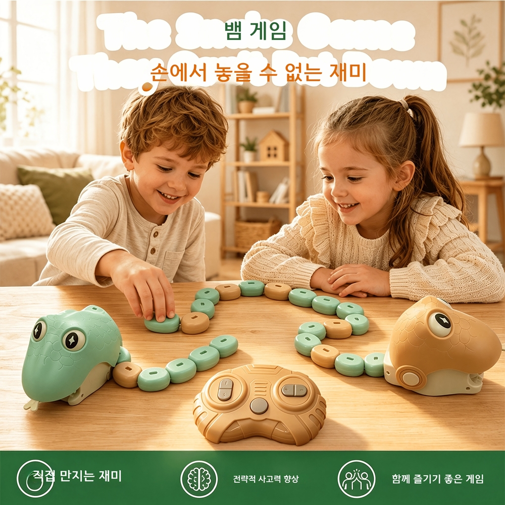 뱀 게임 장난감 무선 리모컨 USB 충전식 스트레스 해소 이미지 7