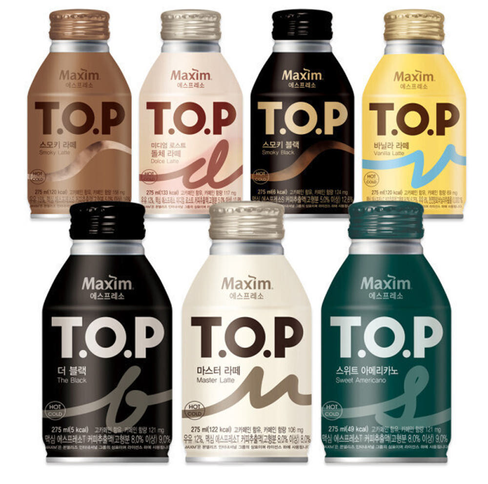티오피 캔커피 마스터라떼 275ml 24캔