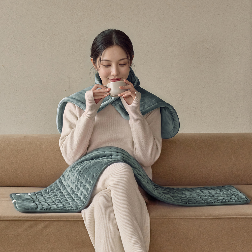 프롬비 닥터슬로우 어깨 허리 목 등 배 무릎 복부 발 온열 전기찜질기 대형 FD225 상품 이미지