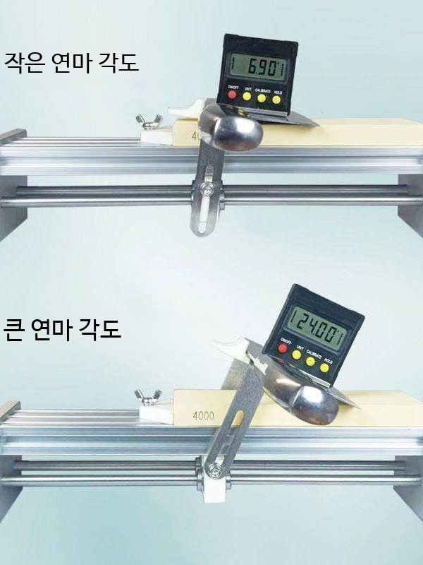 칼갈이 고정 거치대 숫돌받침 스테인리스 주방용 싱크대 - 상세 이미지 3