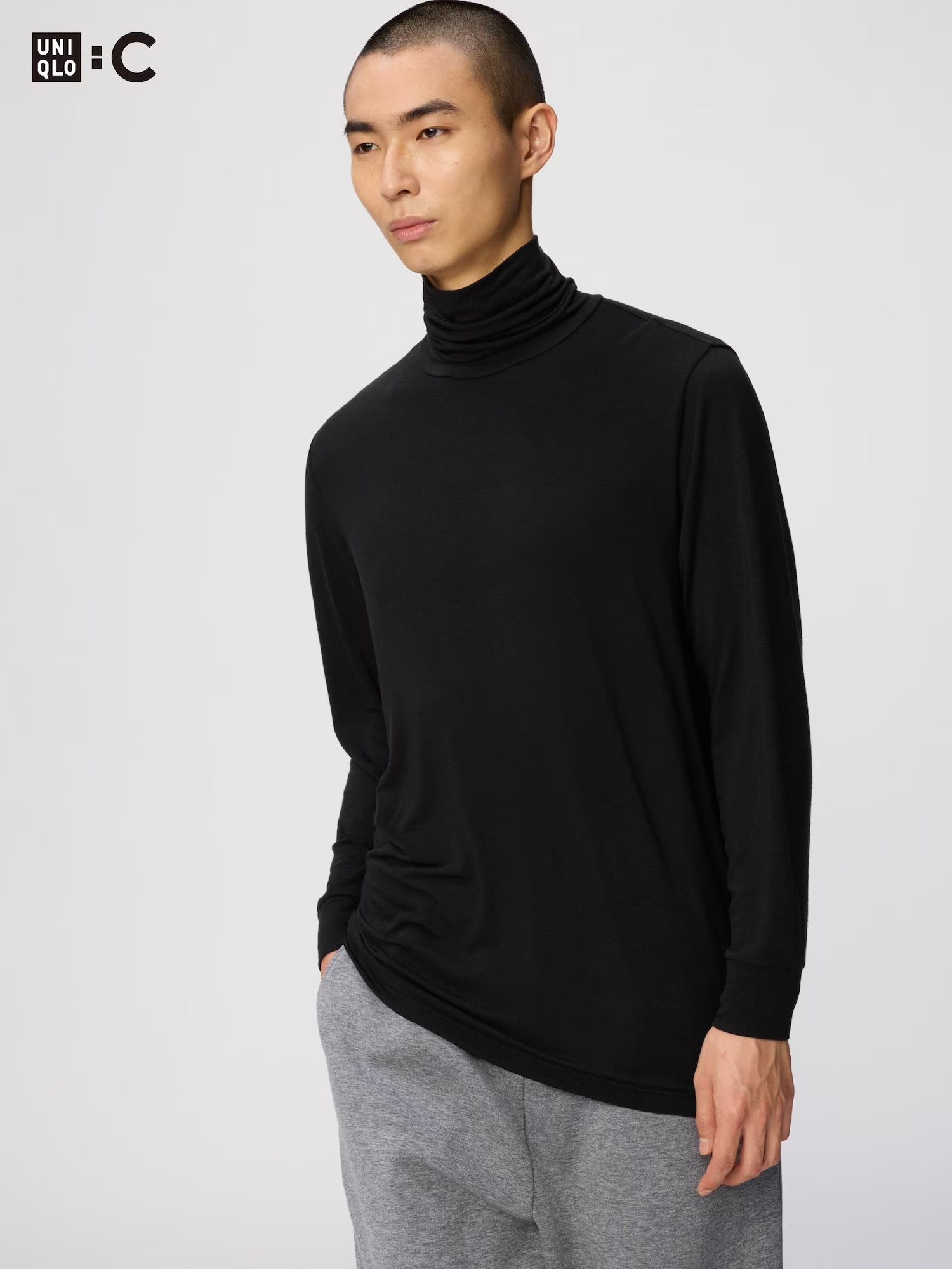 유니클로 히트텍 캐시미어 블렌드 터틀넥 9부 티셔츠 엑스트라웜 26FW 겨울 이너 내복 이미지 6