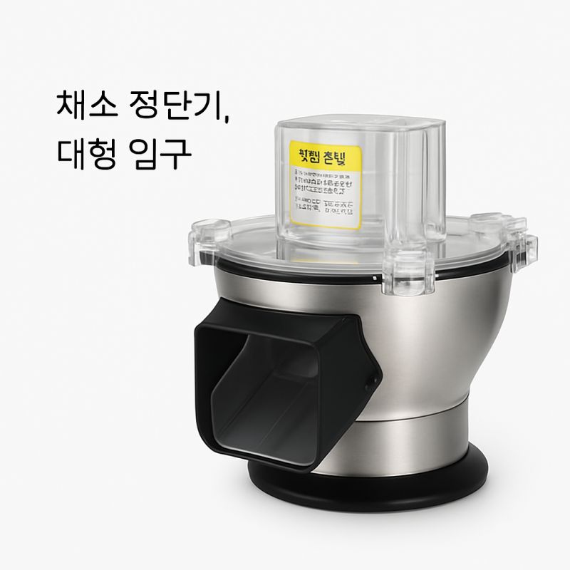 업소용 전기 야채 깍둑썰기 절단기 감자 양파 채썰기 다기능 자동 대형입구 - 상품 이미지
