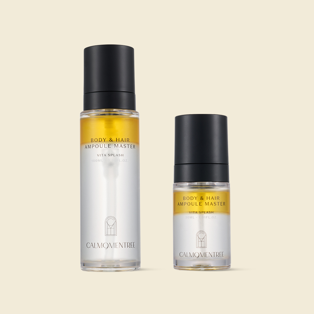 [1+1] 캄모멘트리 비타 스플래쉬 바디 헤어 앰플 마스터 100ML & 30ML 세트 - 상품 이미지