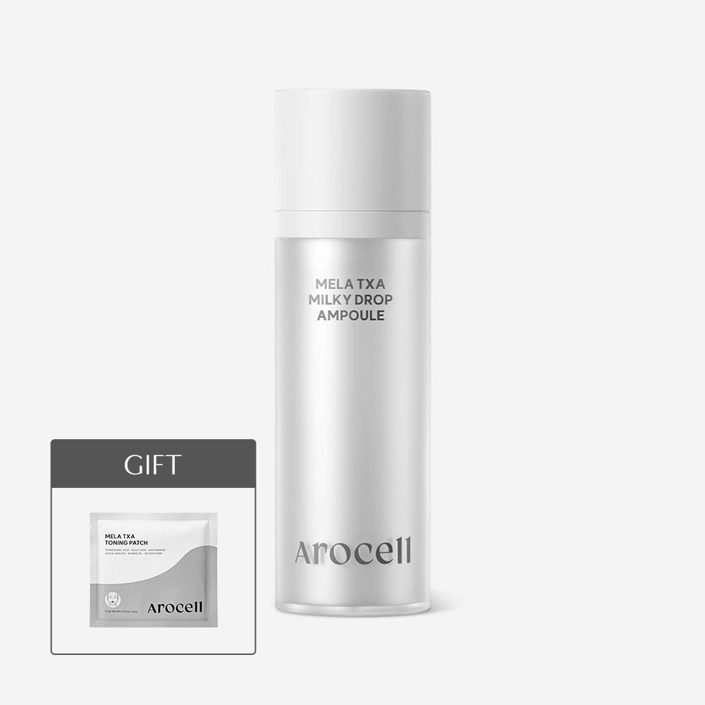 [10% 추가적립] 아로셀 멜라 TXA 밀키 드롭 미백 앰플 + [증정] 멜라 TXA  선 세럼 10ml - 상품 이미지