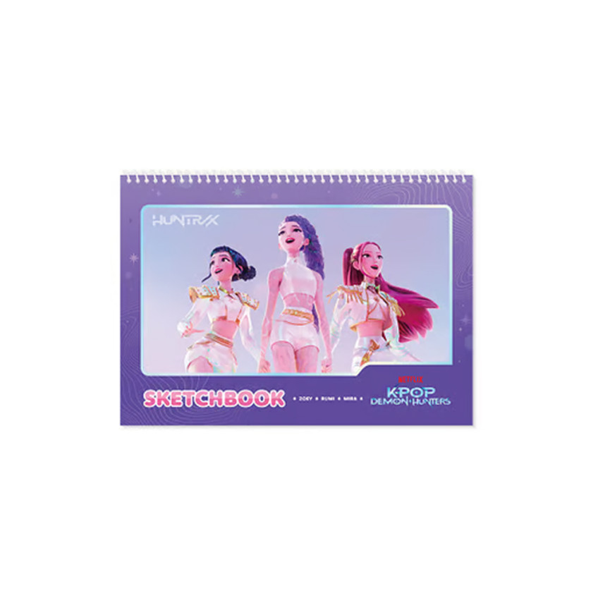 K-POP DEMON HUNTERS Sketchbook — HUNTRX / Saja Boys