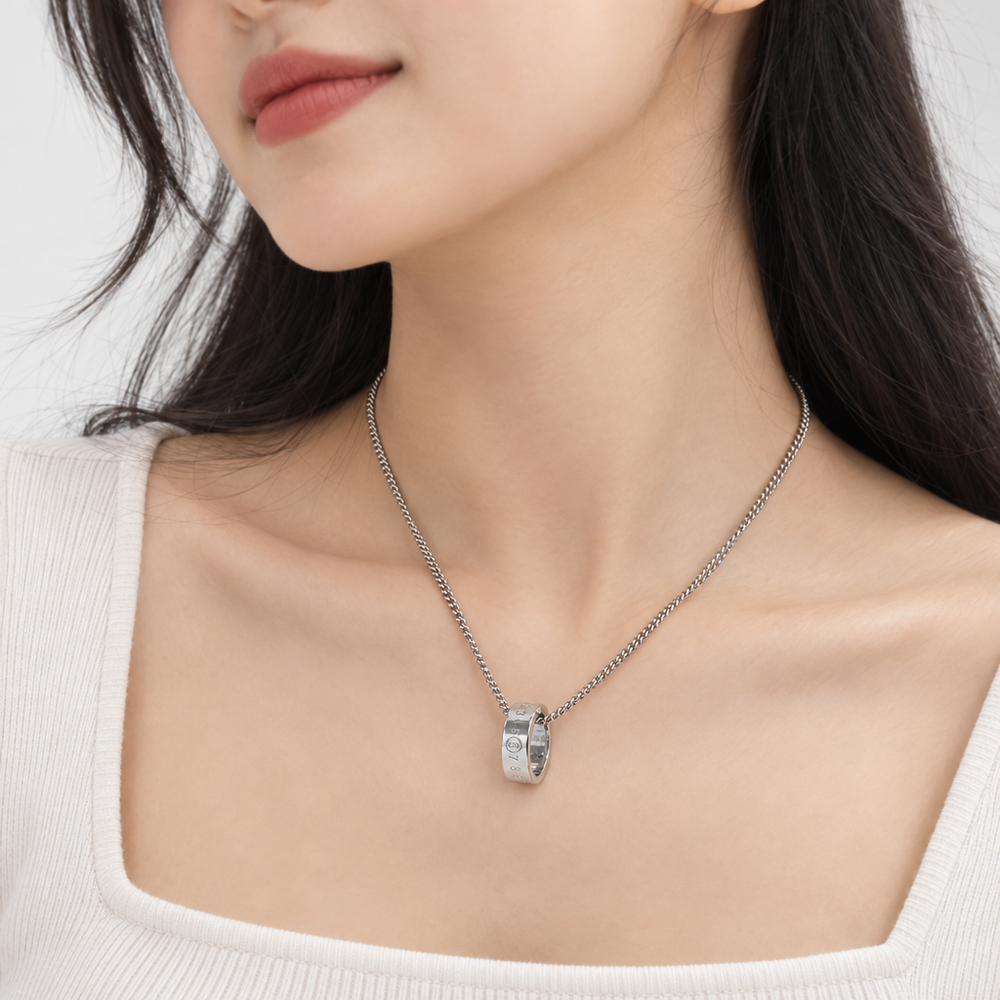 메종 마르지엘라 목걸이 넘버 로고링 목걸이 이미지 6