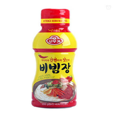 올웨이즈라이프협력사 올라 비빔면양념 막국수양념장 비빔장 오뚜기 냉면 비빔면 국수 양념장 300g 3개