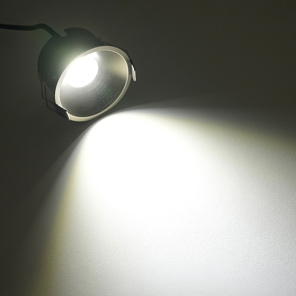 LED 쎈룩스 건메탈 COB 쎈룩스 55mm(2인치) 다운라이트 7W 플리커프리 DC타입 이미지 3
