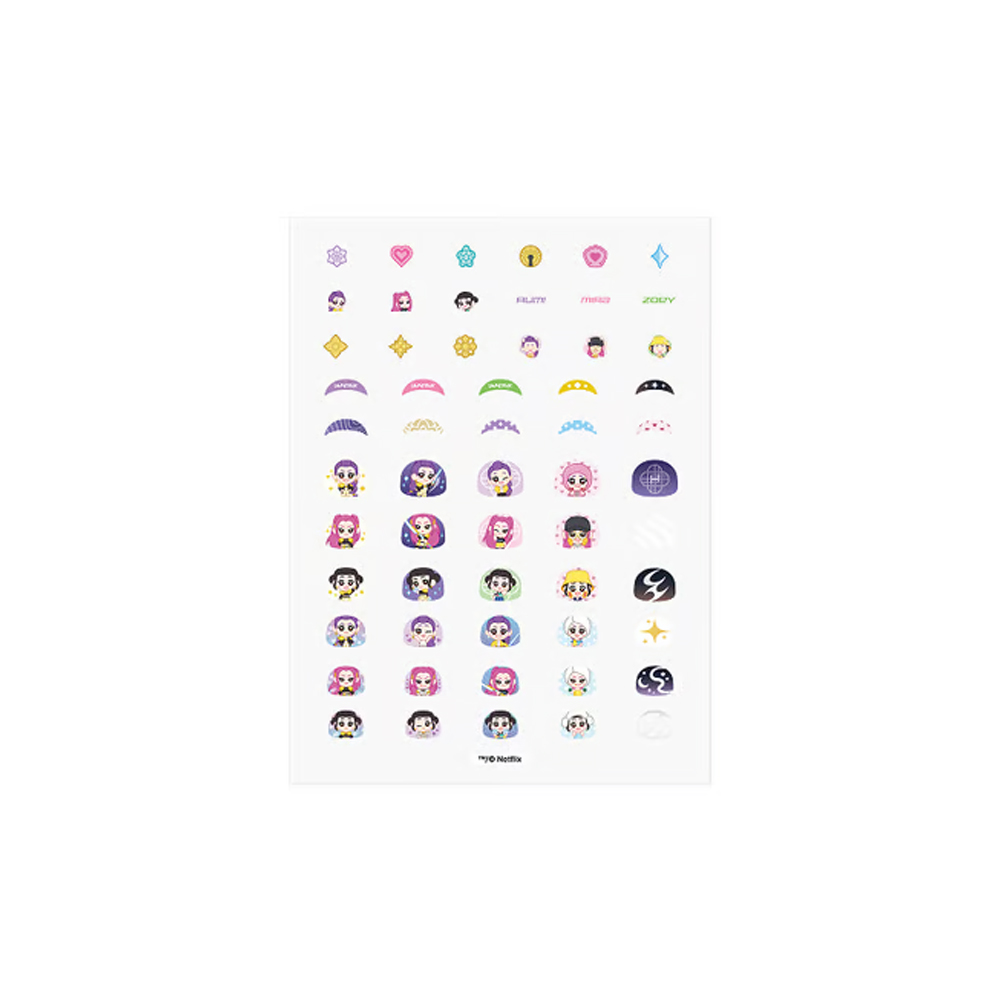 K-POP DEMON HUNTERS HUNTRX Nail Sticker