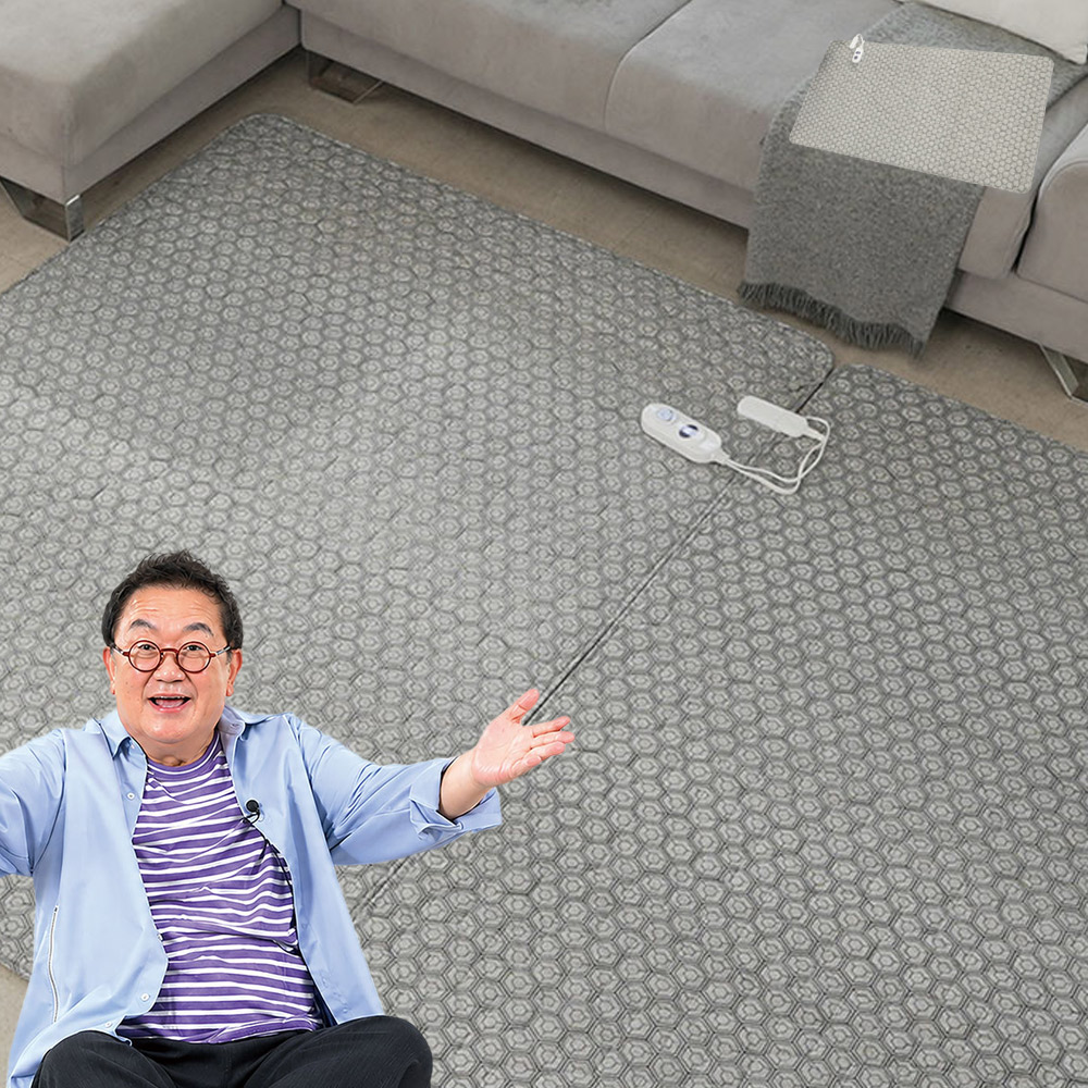 이용식의 대원 똑순이 그래핀 어싱 숙면 기매트 싱글 온열 카본 원적외선 침대 바닥 - 상품 이미지