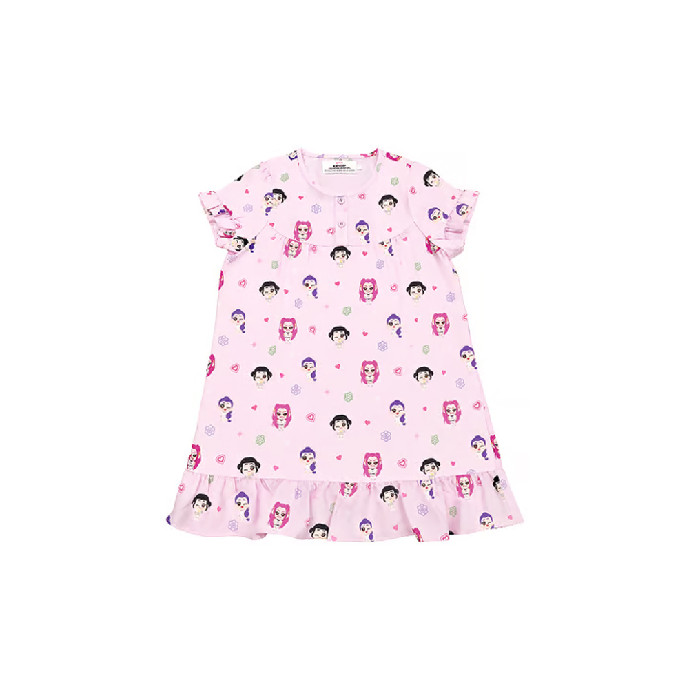 K-POP DEMON HUNTERS HUNTRX Kids Pajama Dress
