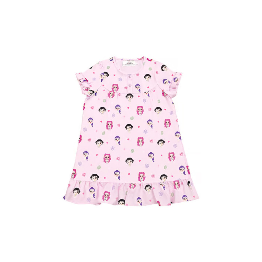 K-POP DEMON HUNTERS HUNTRX Kids Pajama Dress