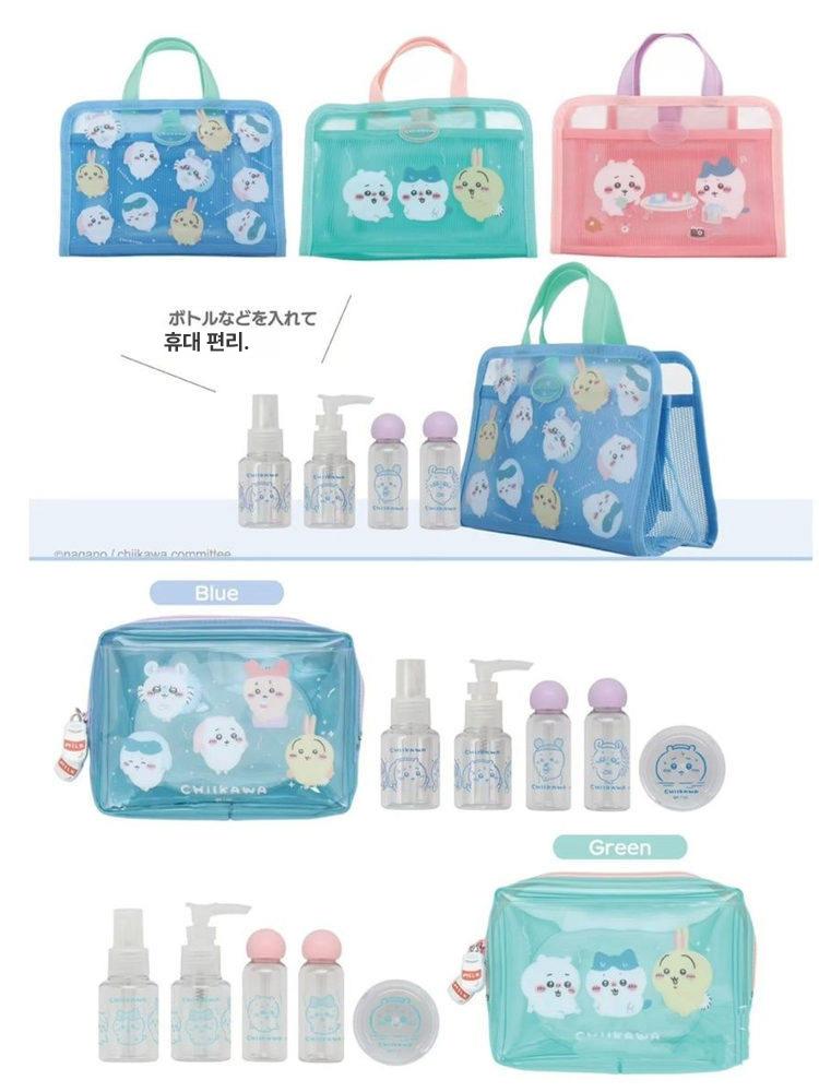 치이카와 네임택 수하물 태그 PVC 여행 캐리어 이름표 탑승 카드 공항 체크인 먼작귀 우사기 - 상세 이미지 3