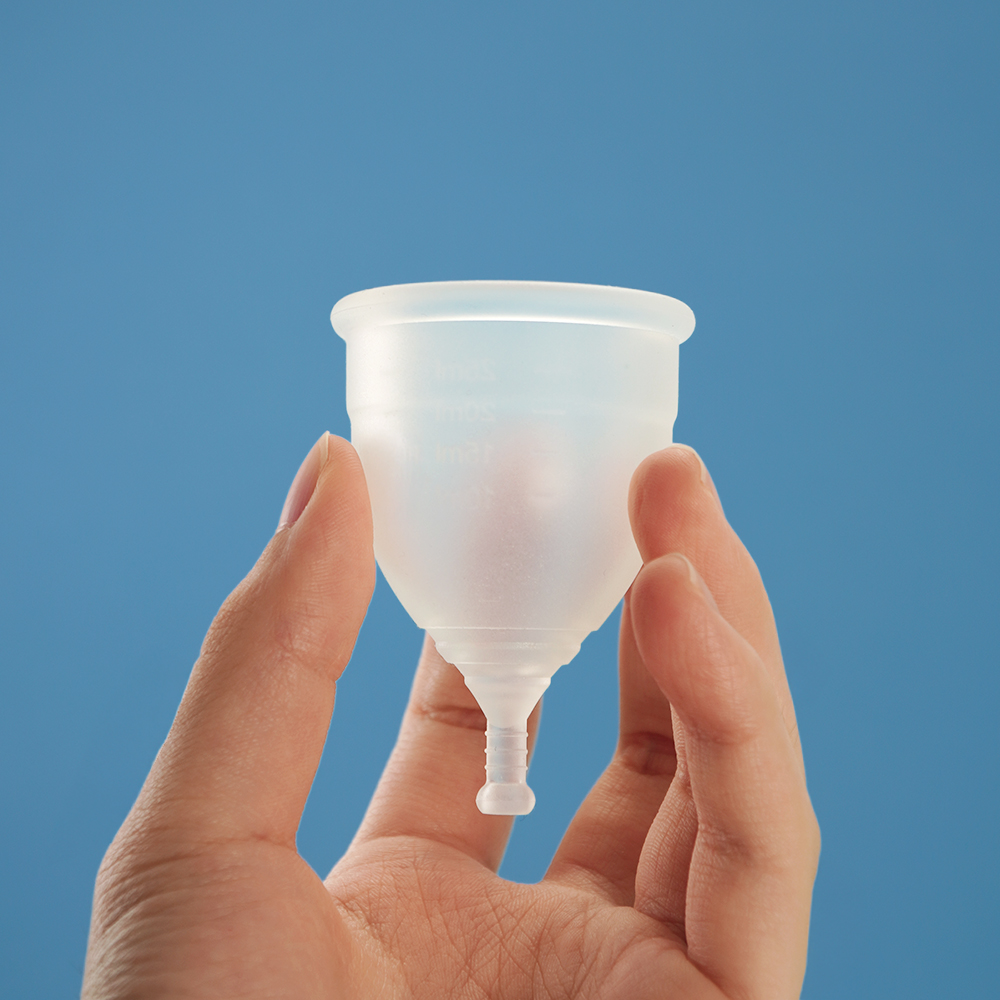 [라지 25ml] 루나컵 쇼티 짧은 생리컵 입문용 의료용 실리콘 대형, 1개입, 1팩 - 상세 이미지 3