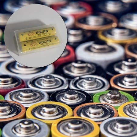 GS(OEM) 3.7V 보호회로 리튬이온 3000mAh 18650 배터리 2 개 세트