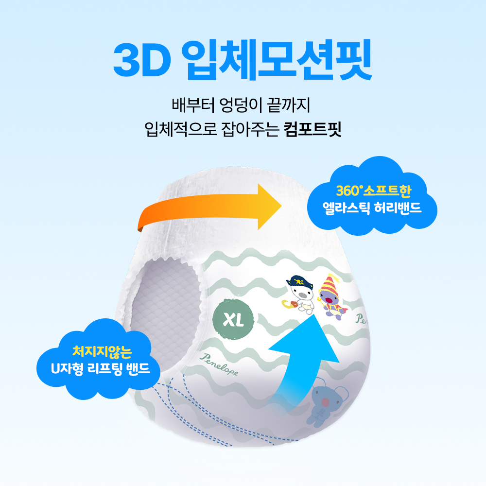 2026 NEW 퀵퀵퀵 드라이 썸머 팬티 기저귀 대형 28매x4팩 - 상세 이미지 5