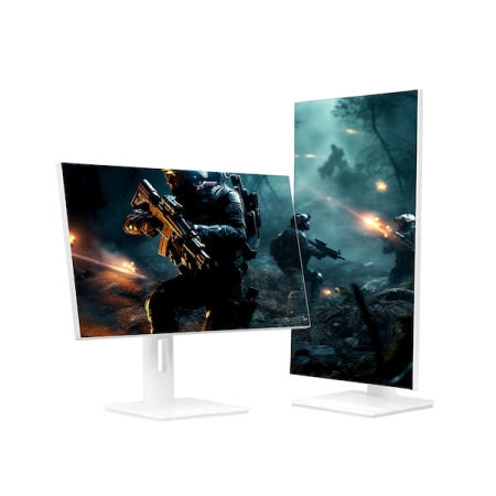 크로스오버 27LGQ175CM 4면제로 QHD iPS TYPE-C Ai 화이트 멀티스탠드 무결점