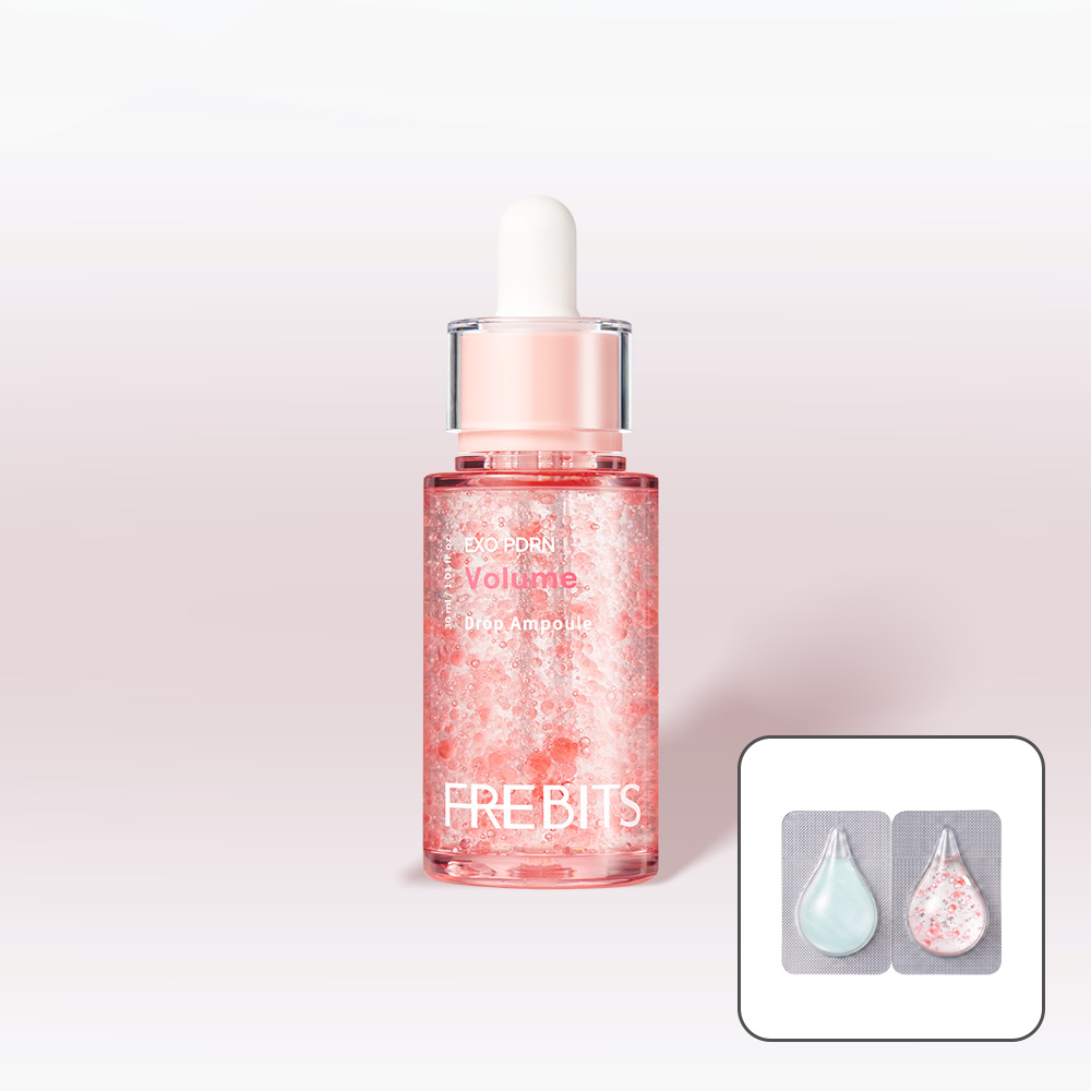 엑소 PDRN 볼륨 드롭 앰플 30ml 피부 밀도 케어 중안부 고민 탄력 솔루션 - 상품 이미지