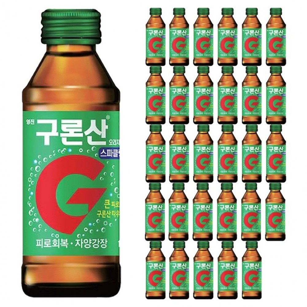 영진 스파클링 탄산음료 구론산 150ml x 30병 에너지음료 TWS - 상품 이미지