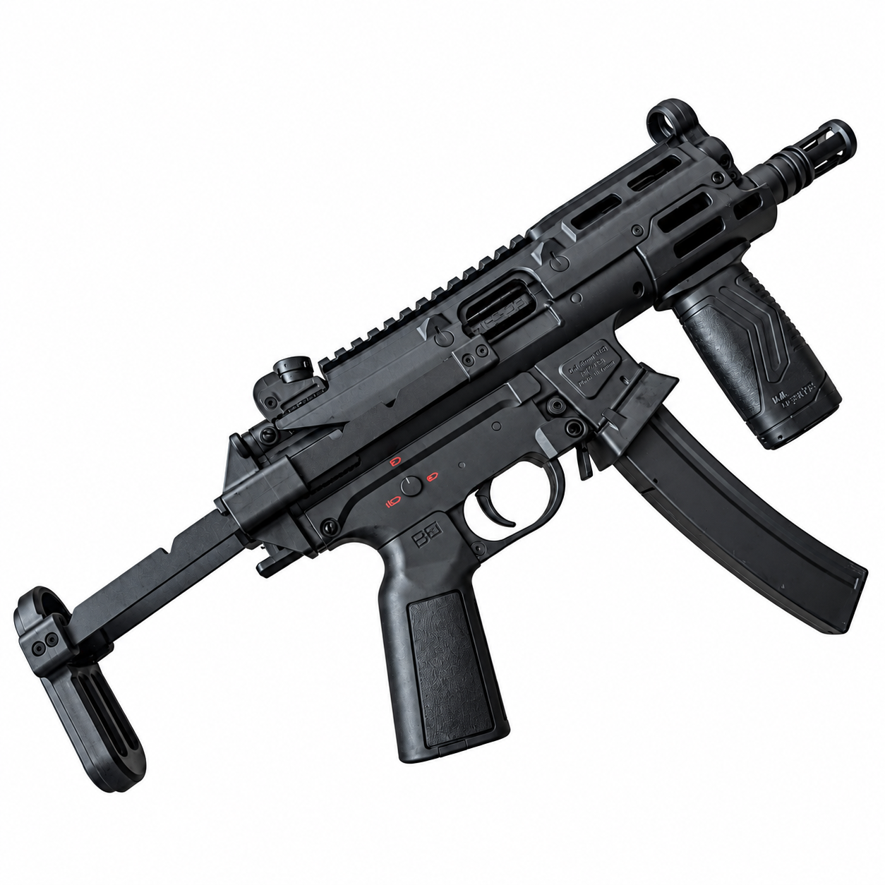 얀후 ATM MP5K 수정탄 전동건 - 상품 이미지