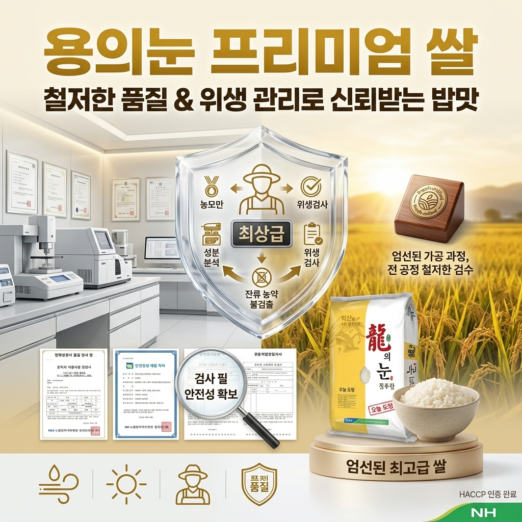 26년 햅쌀 익산농협 신동진 단일품종 용의눈 최근도정 농협쌀 10kg, 1개 이미지 6