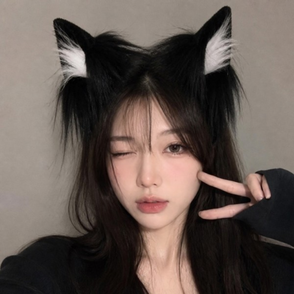 고양이 머리띠 고양이 코스튬 할로윈 코스튬 파티 소품 코스프레 소품 팬싸 굿즈 - 상품 이미지