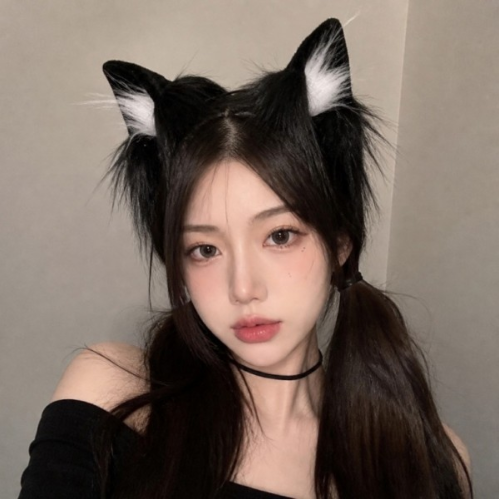 고양이 머리띠 코스프레 할로윈 코스튬 파티 코스튬 코스튬 액세서리 팬싸템 헤어밴드 - 상품 이미지